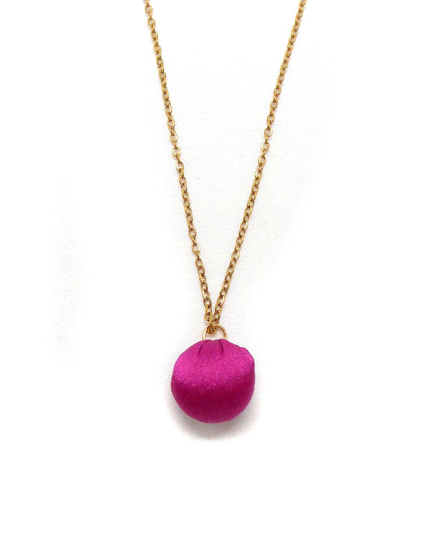 Collier pompon vintage - OLGA