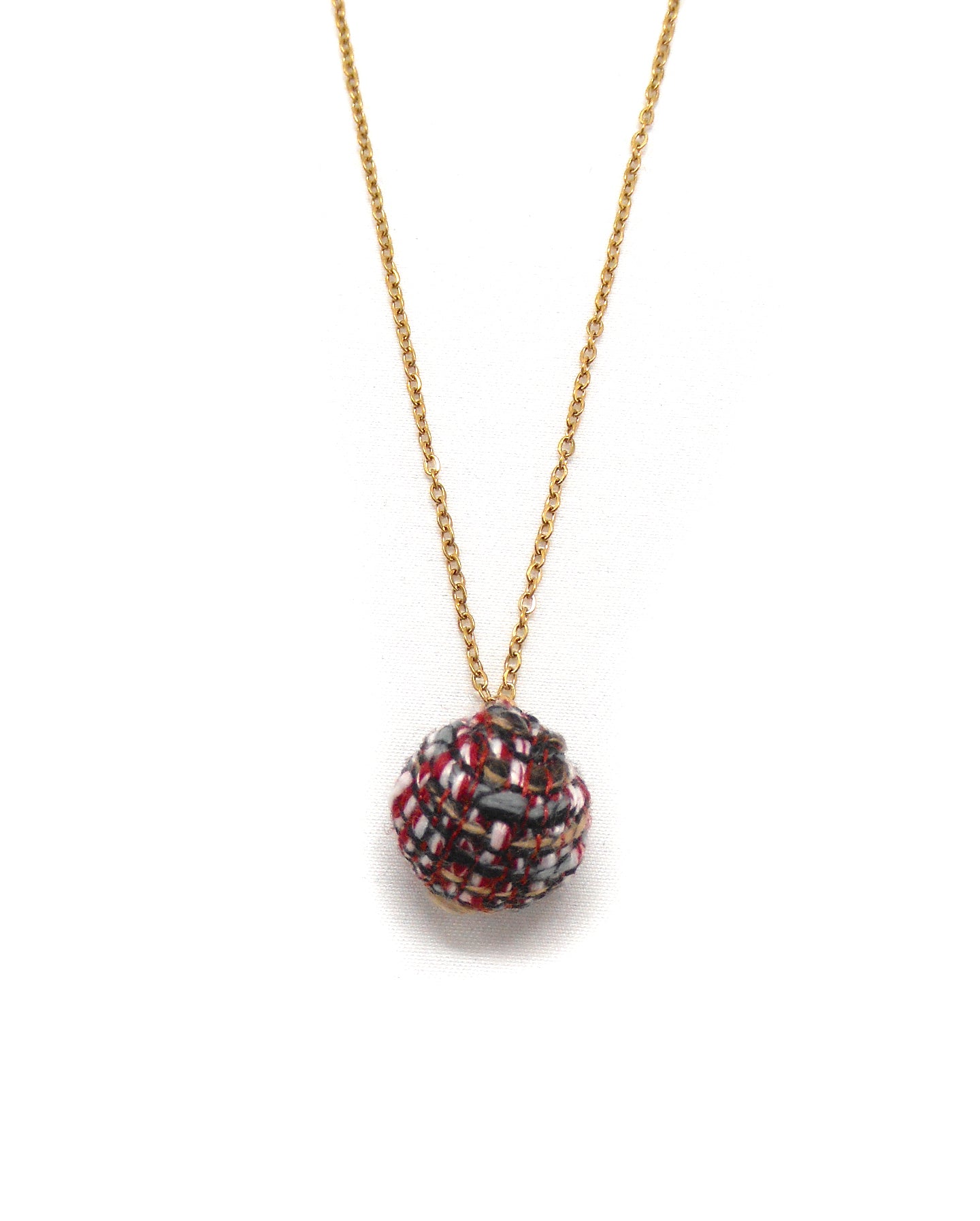 Collier pompon vintage - OLGA