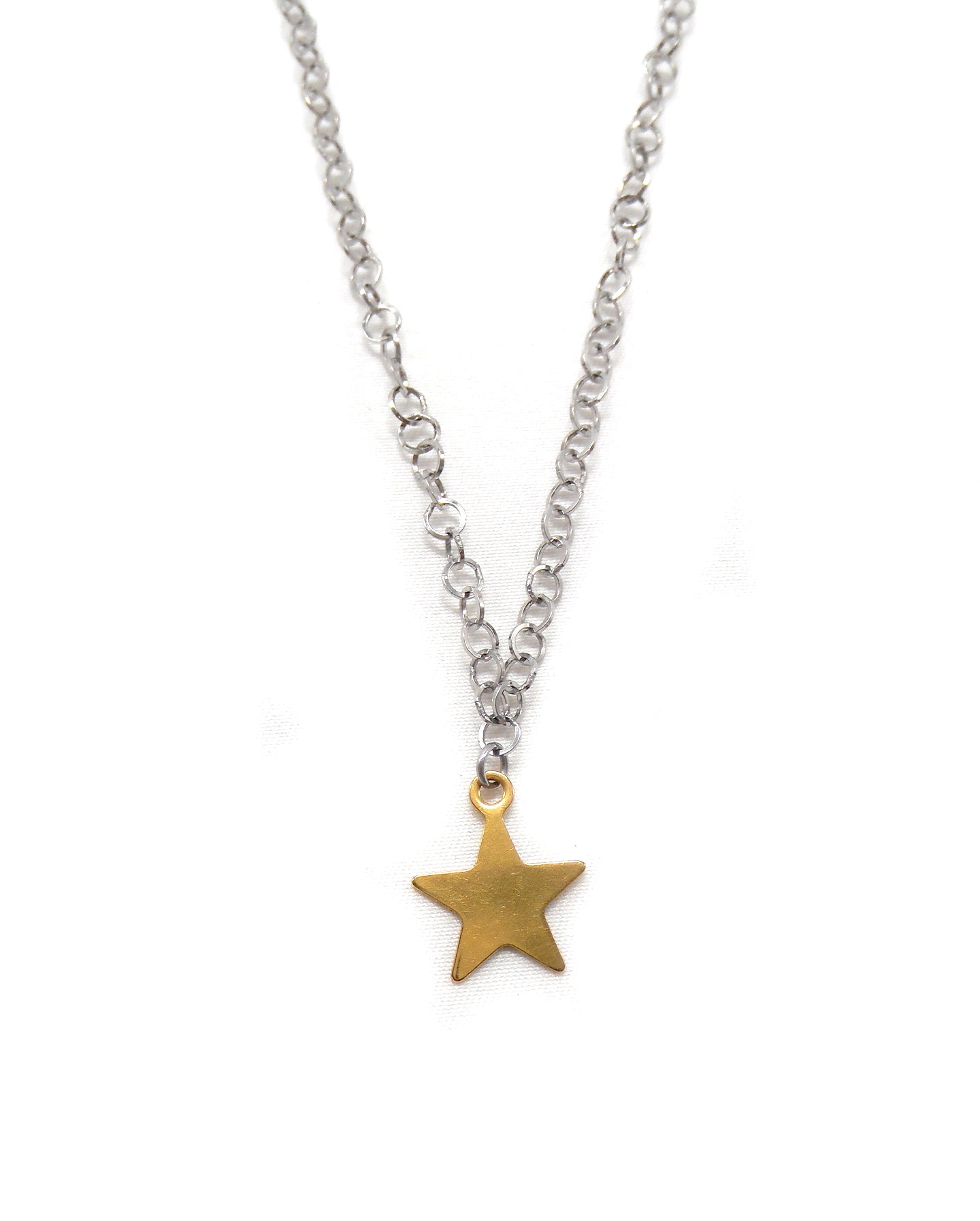 Collier collection argenté/doré étoile/lune/soleil