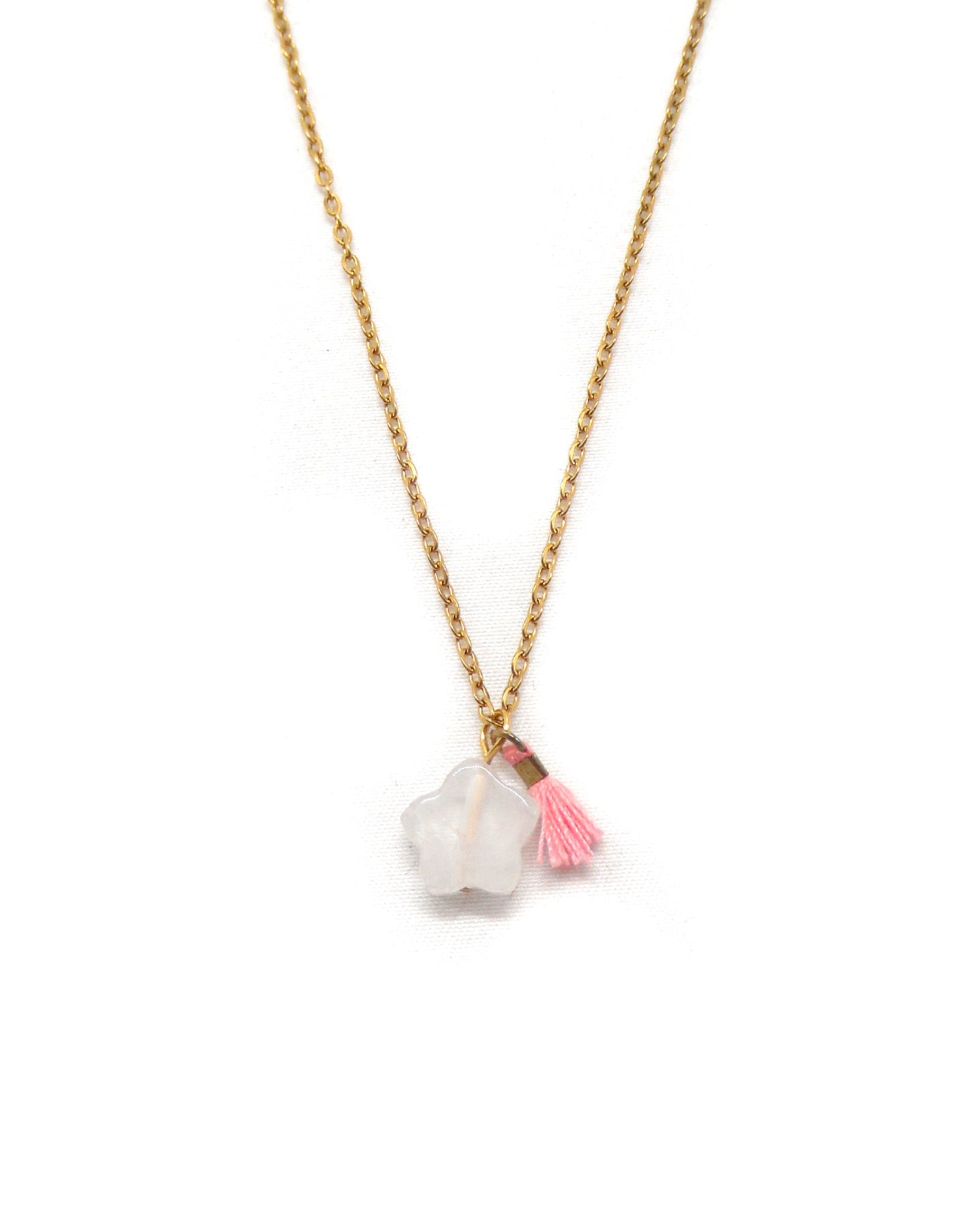Collier inspiration lune/étoile/soleil, pièce unique