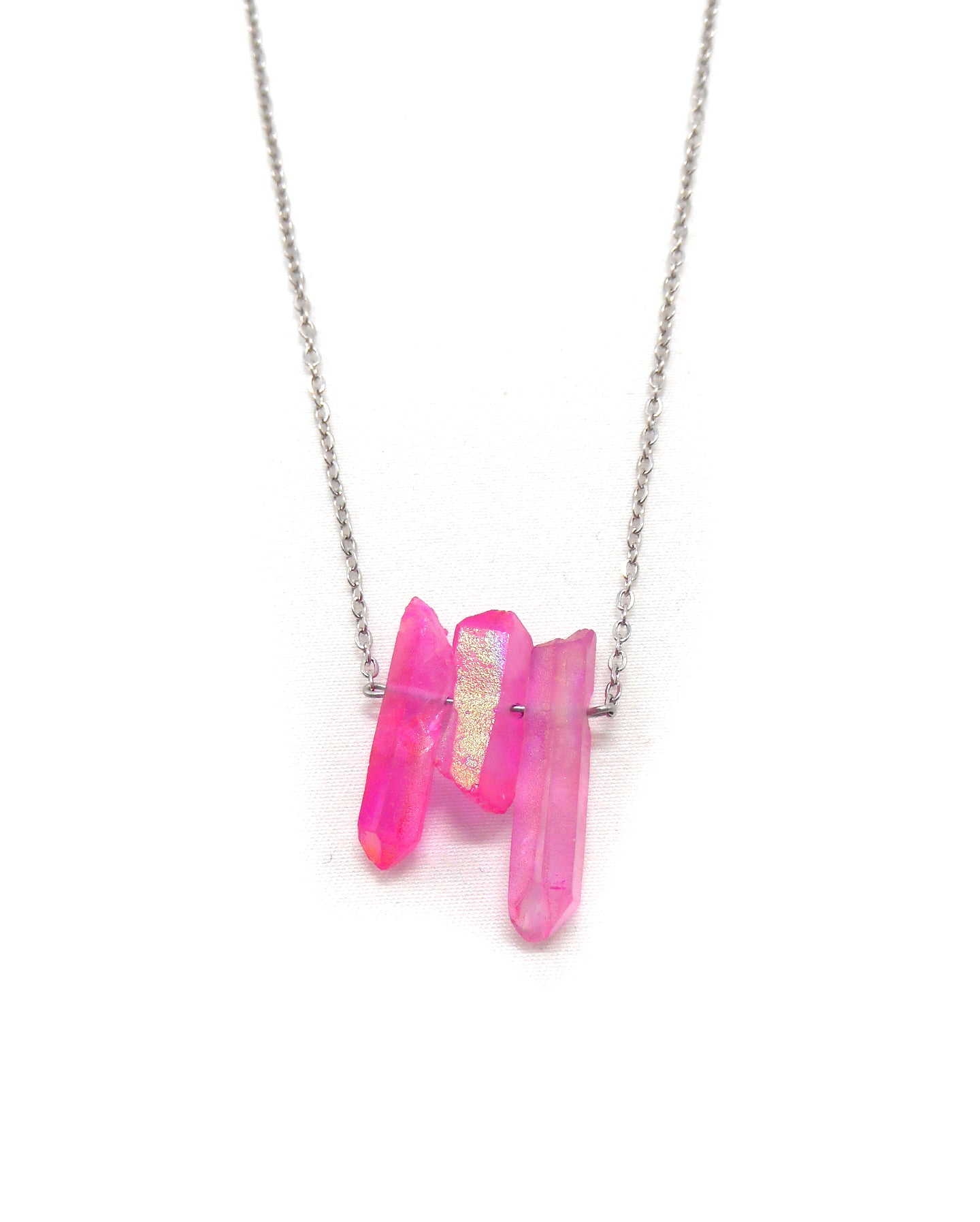 Collier 3 cristaux magiques - TIARA