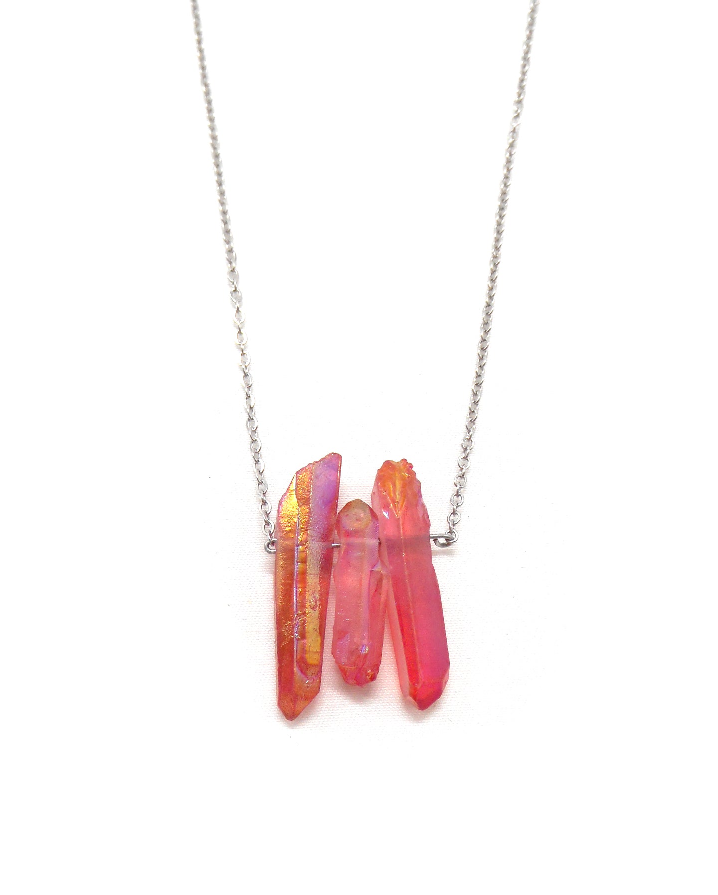 Collier 3 cristaux magiques - TIARA