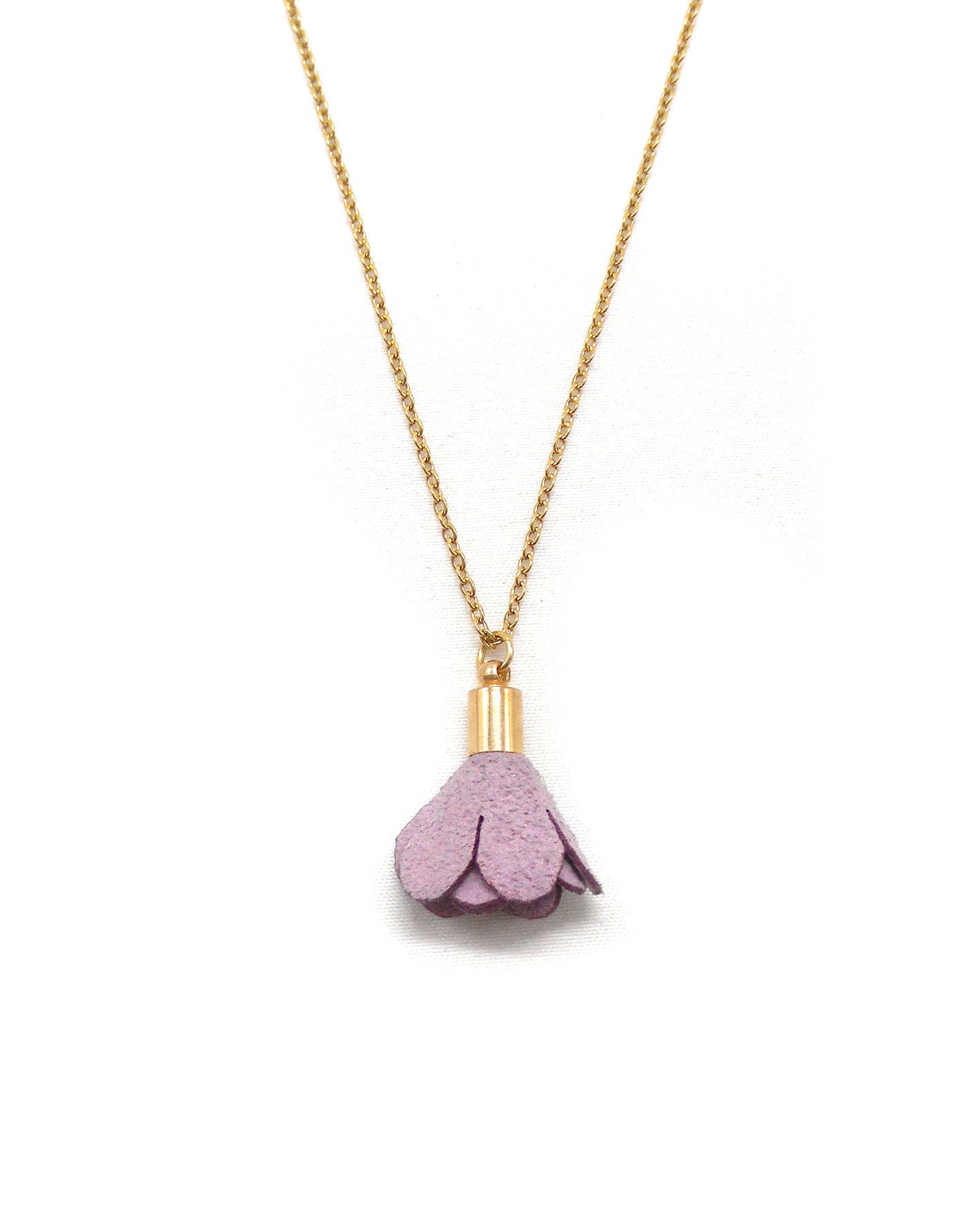 Collier pompon fleur - FIONA/TILLY/PENELOPE/NOUR/SACHA/PETALE/MOIRA