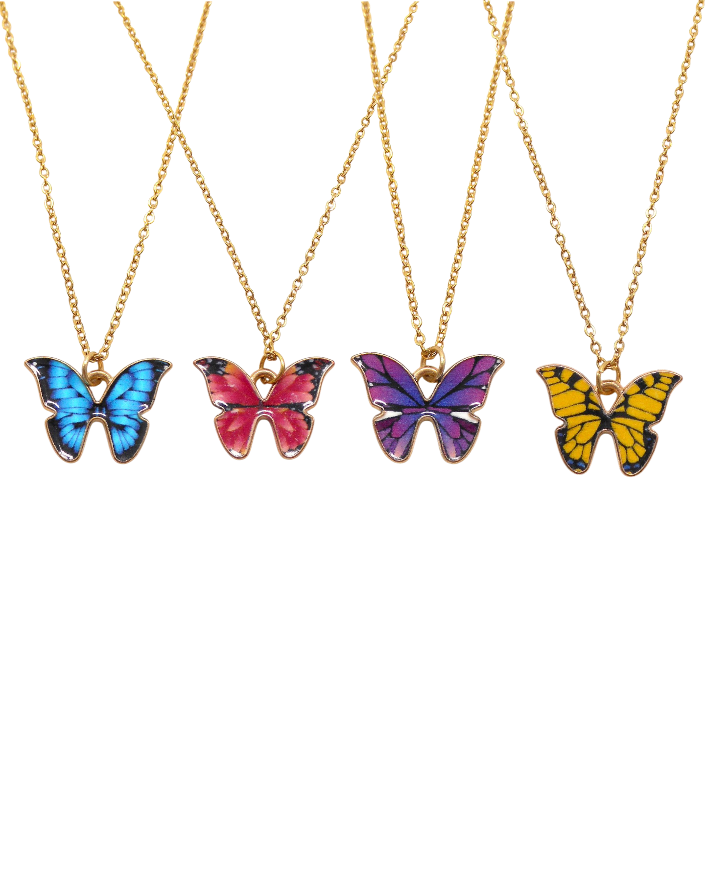 Collier aile de papillon féerique, pièce unique