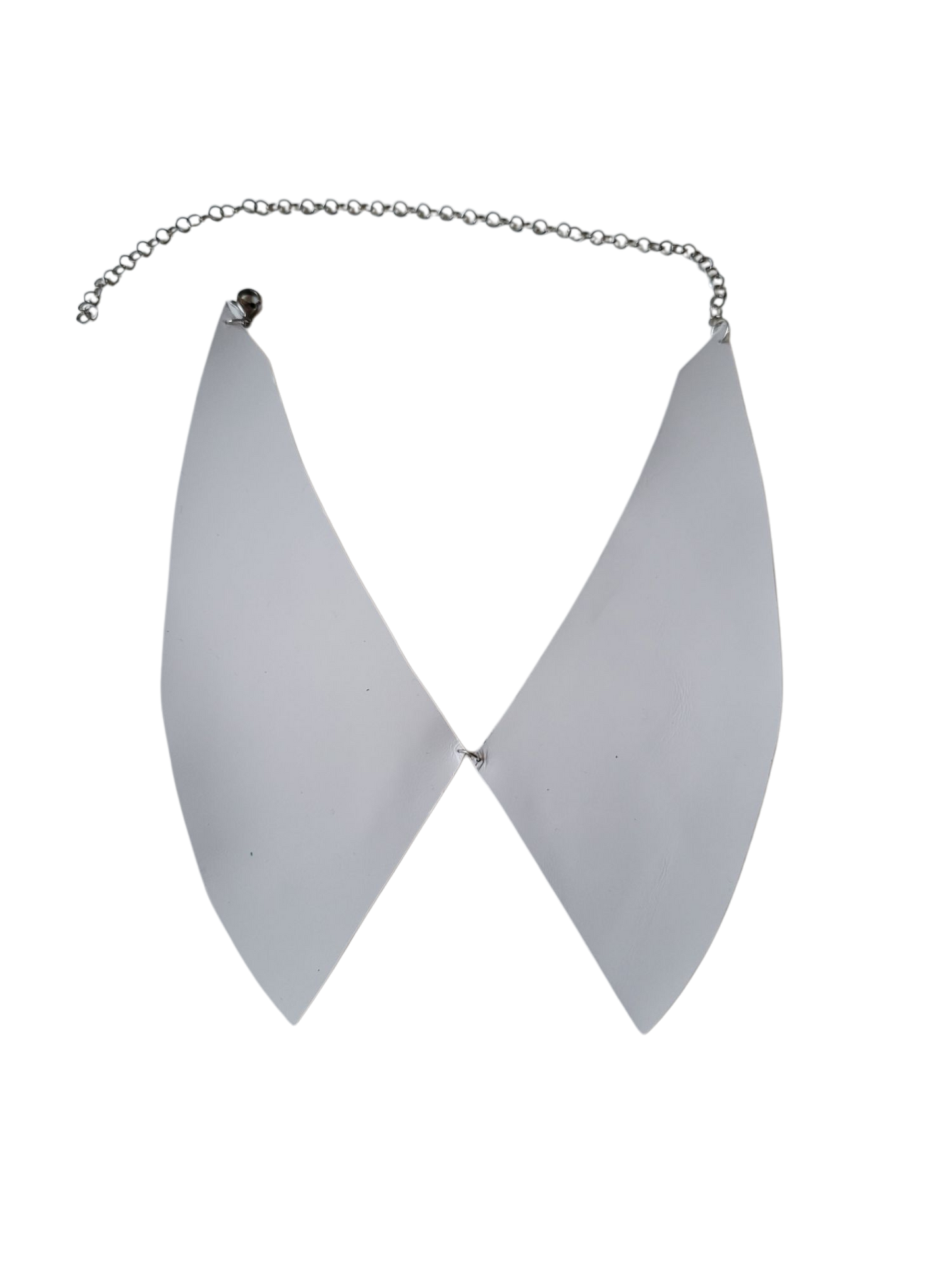Collier faux col cuir upcyclé - Atelier Claire Zhou x 114 paris