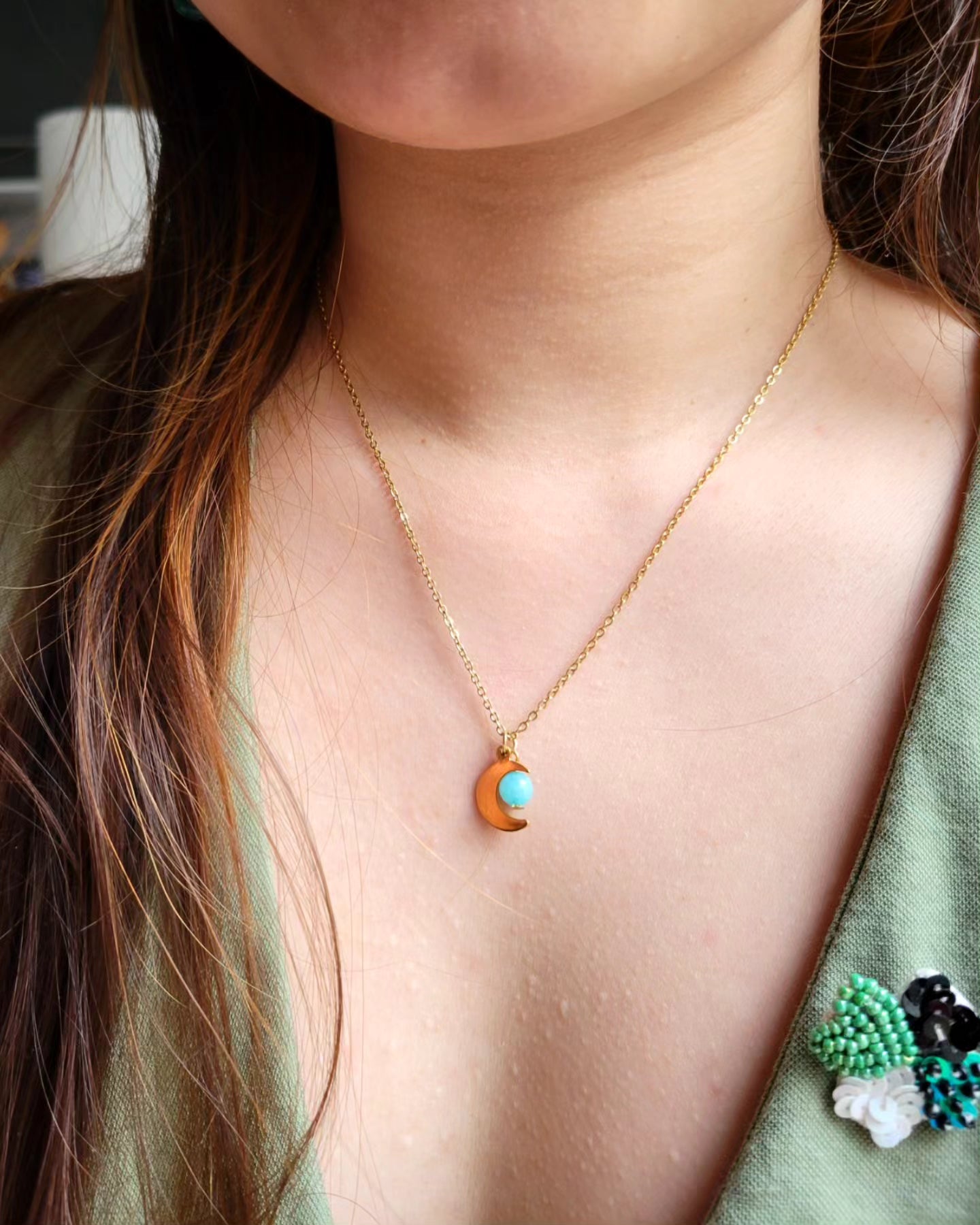 Collier lunaire - LUNE