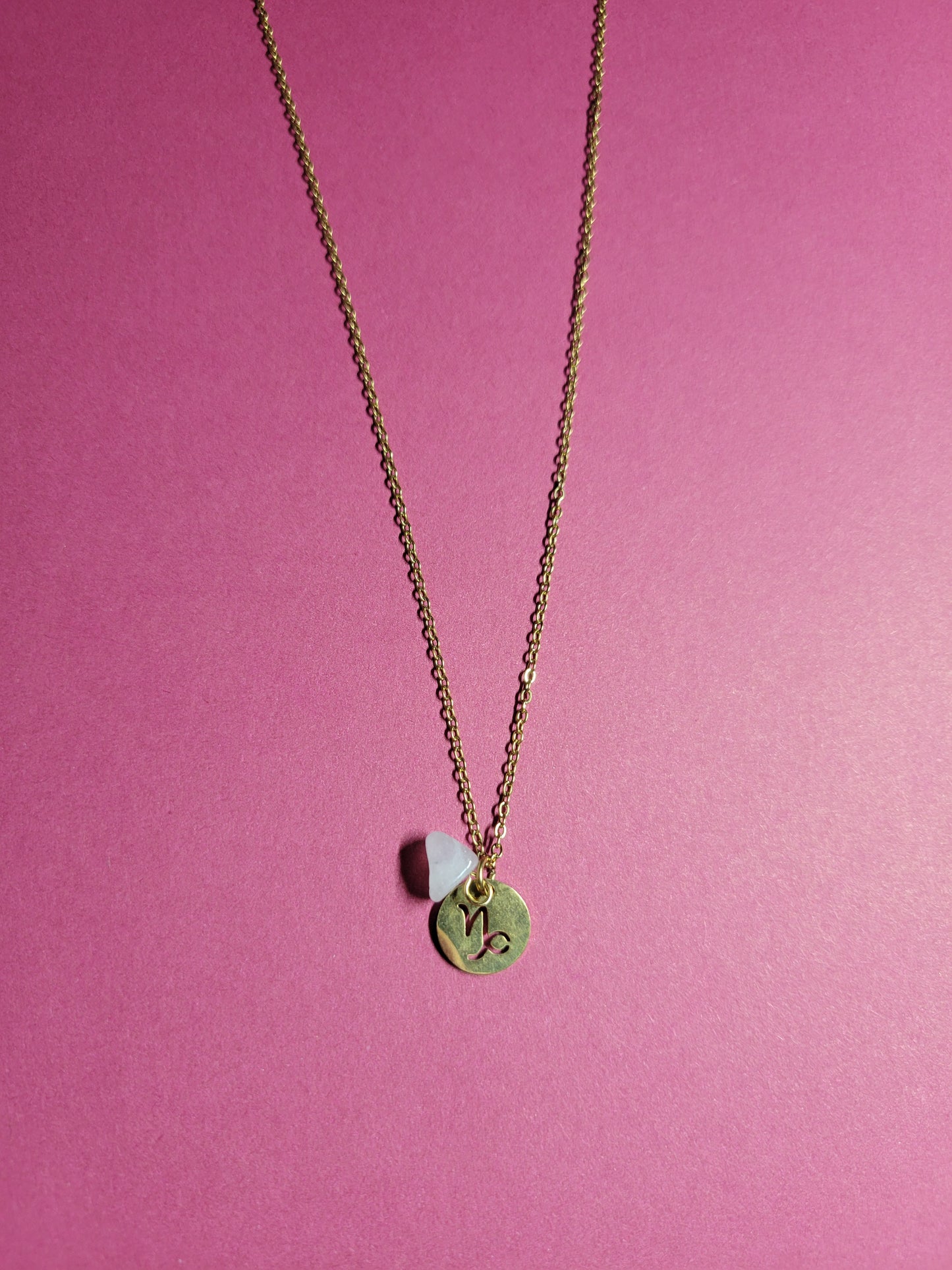 Collier astrologie et pierres naturelles - ASTRA