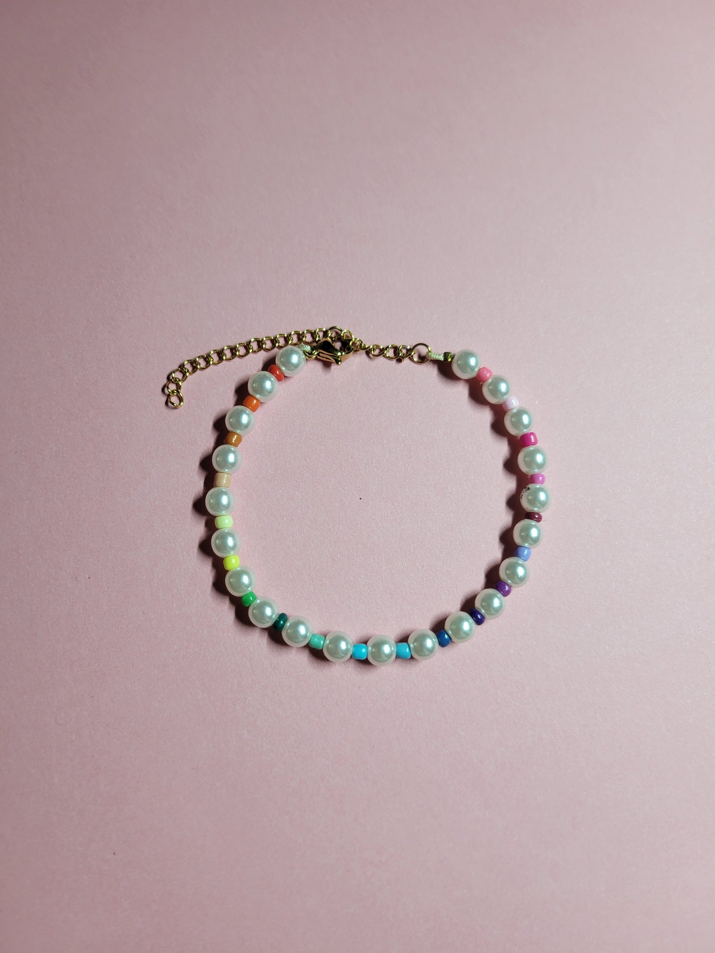 Bracelet coloré arc-en-ciel - NAHELLE