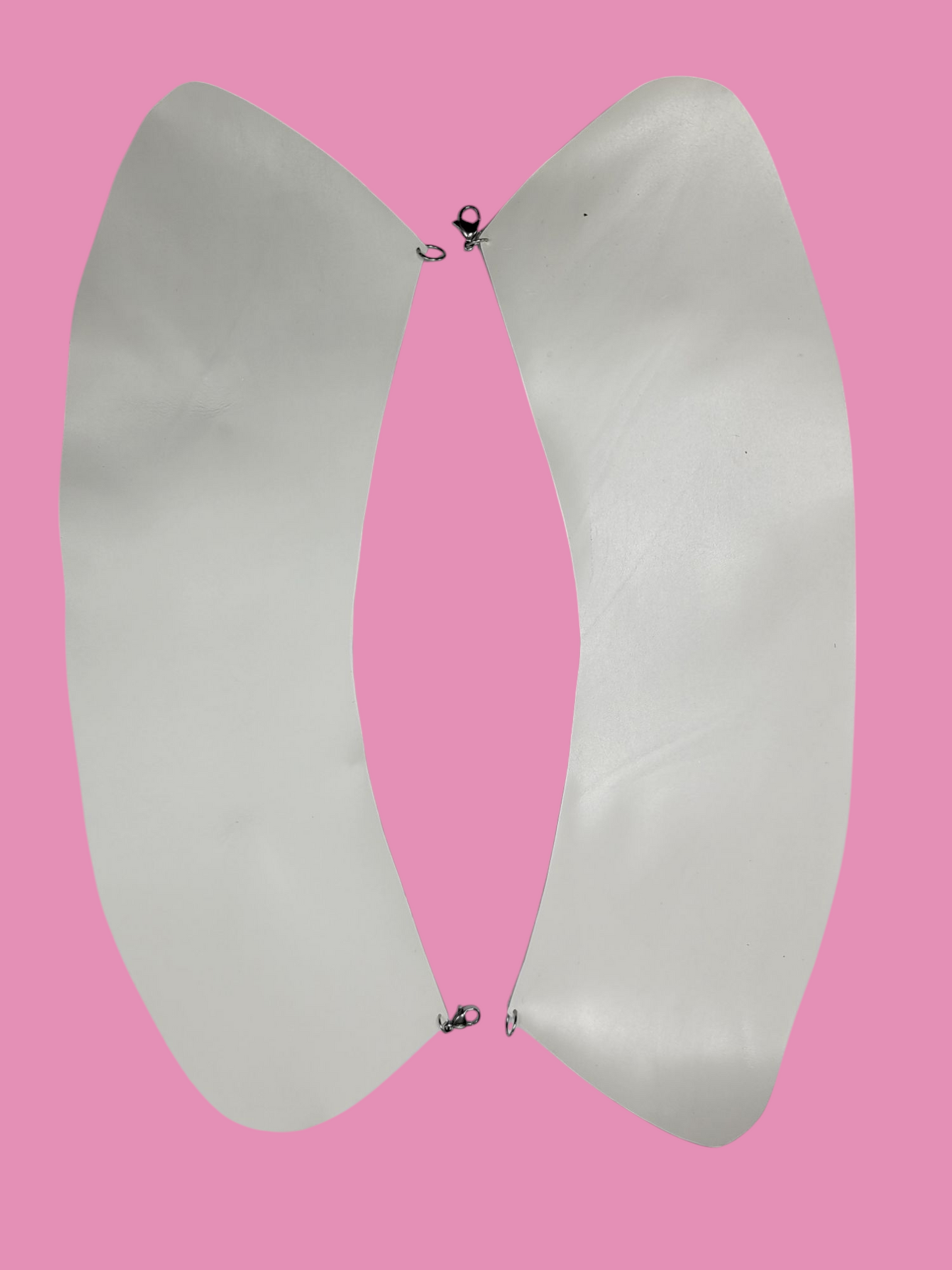 Faux col cuir upcyclé - Atelier Claire Zhou x 114 Paris