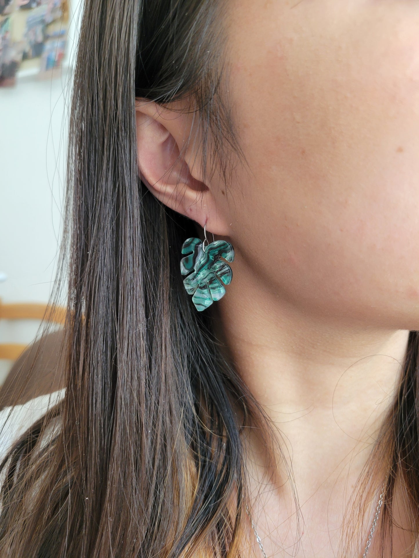 Boucles d'oreilles résine vintage - ADELE/CATHERINE/CLAUDIA/ISABELLE