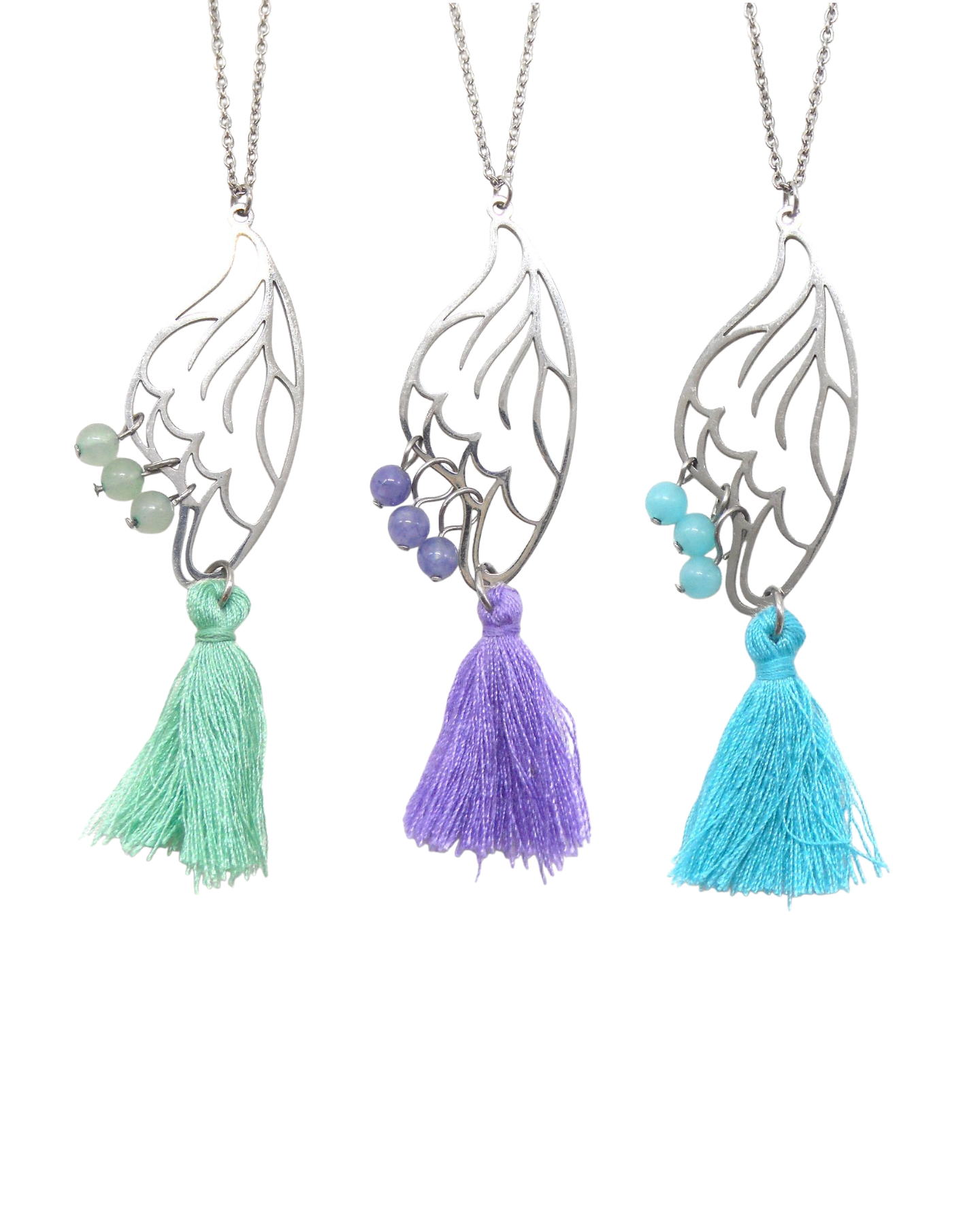 Collier aile de papillon féerique, pièce unique