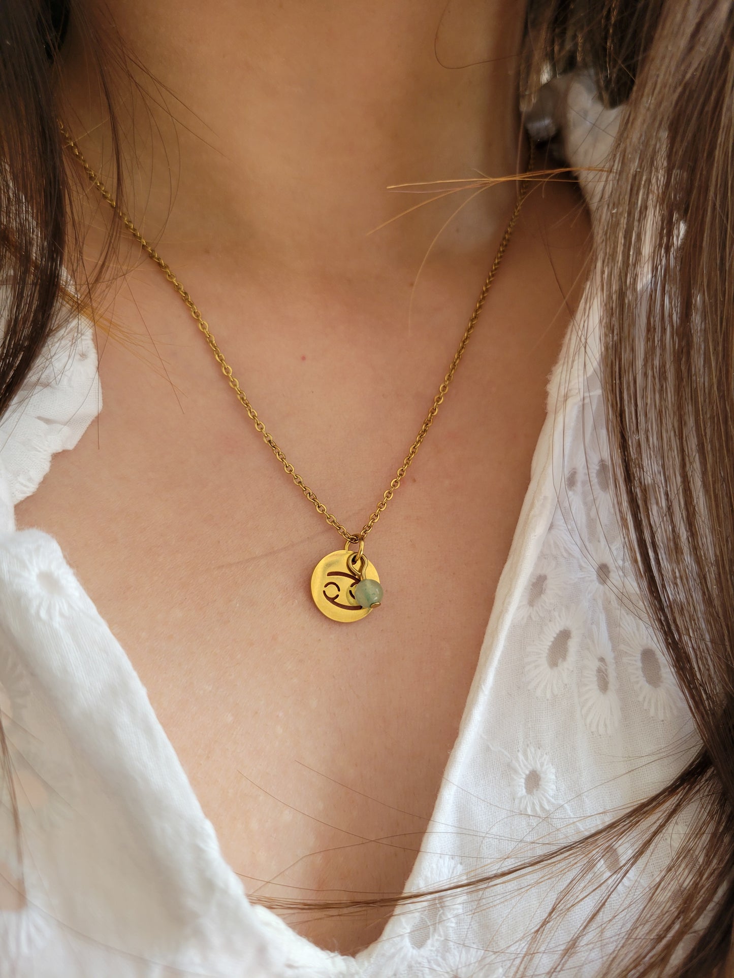 Collier astrologie et pierres naturelles - ASTRA