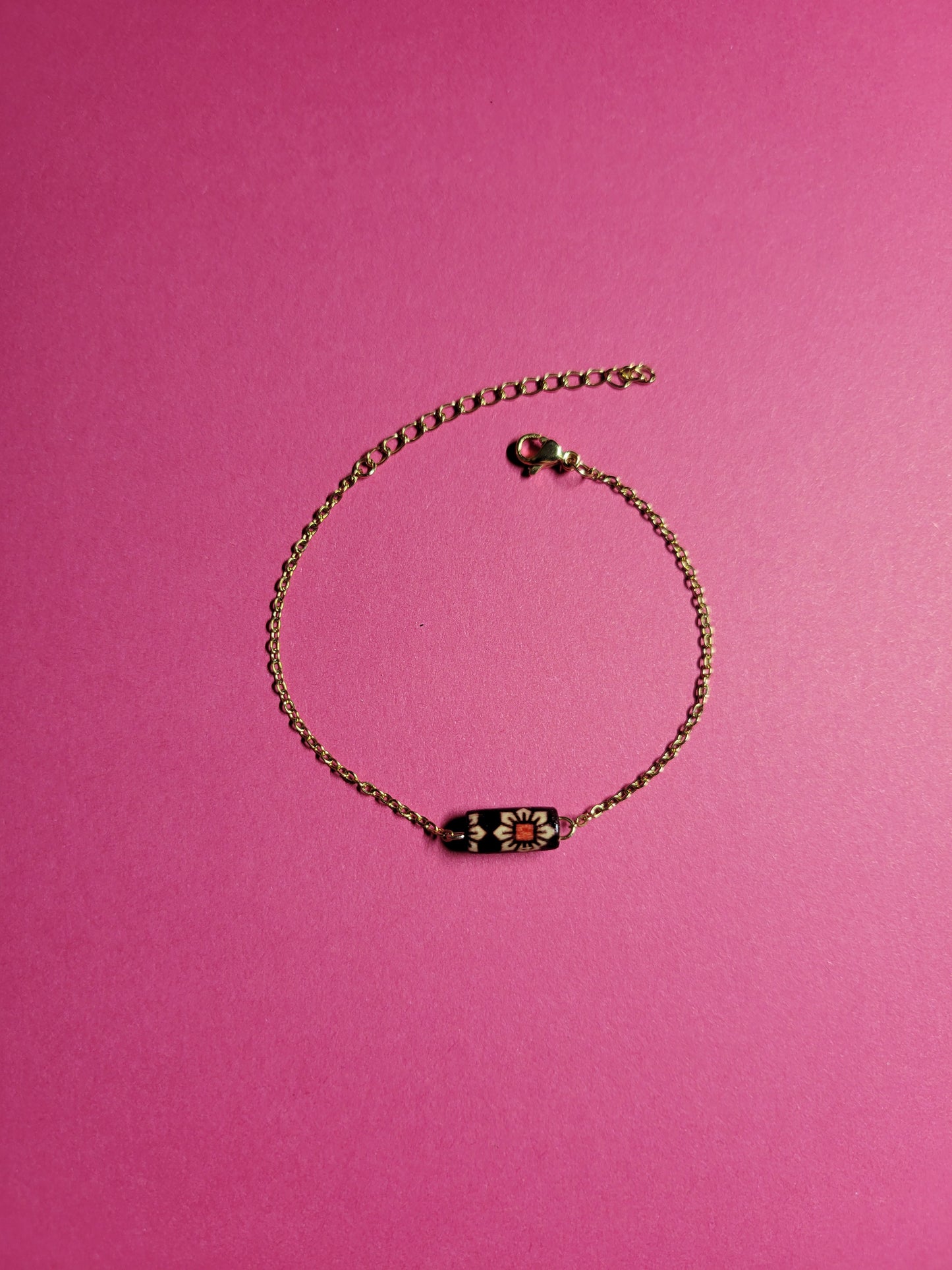 Bracelet bois peint - OMA