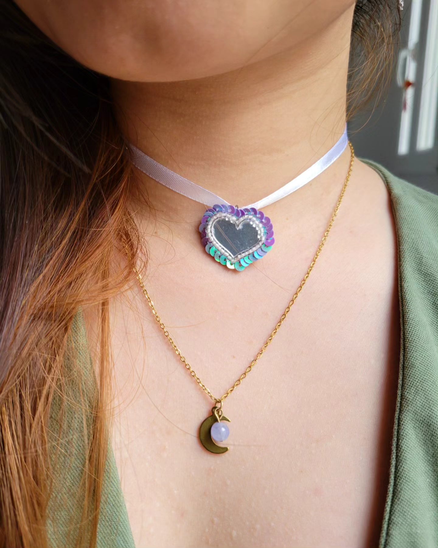 Collier lunaire - LUNE
