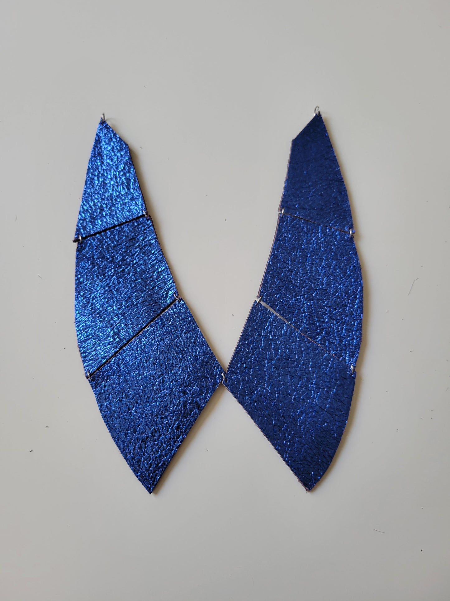 Collier faux col cuir upcyclé patchwork - Atelier Claire Zhou x 114 paris
