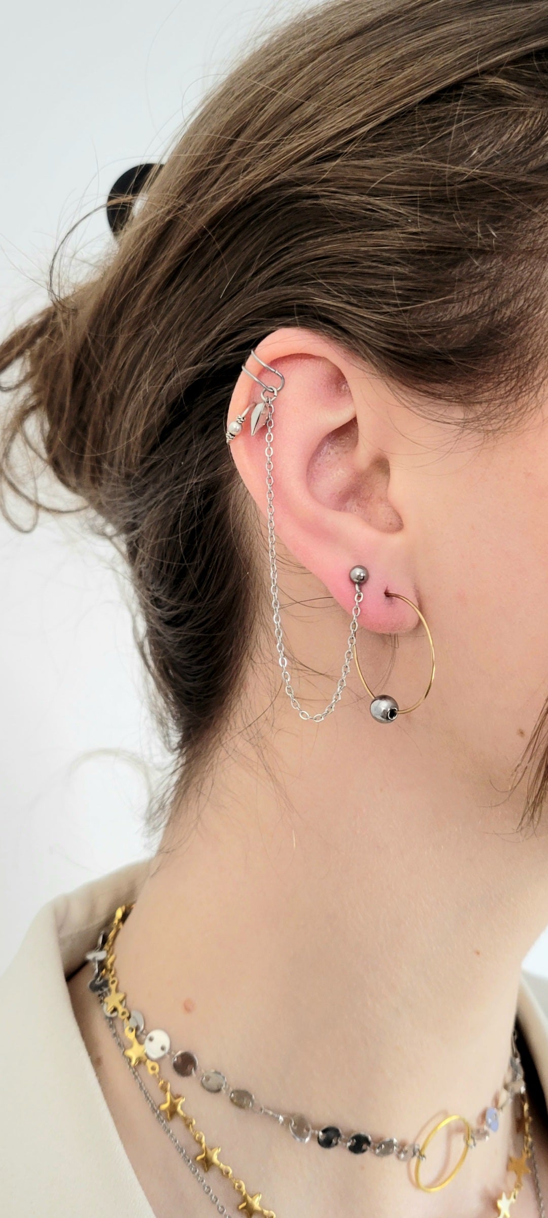 SAJA boucle d'oreilles earcuff