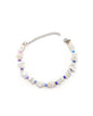 Bracelet pierres de lune / rocailles - ISAURE