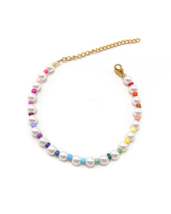 NAHELLE bracelet coloré arc-en-ciel