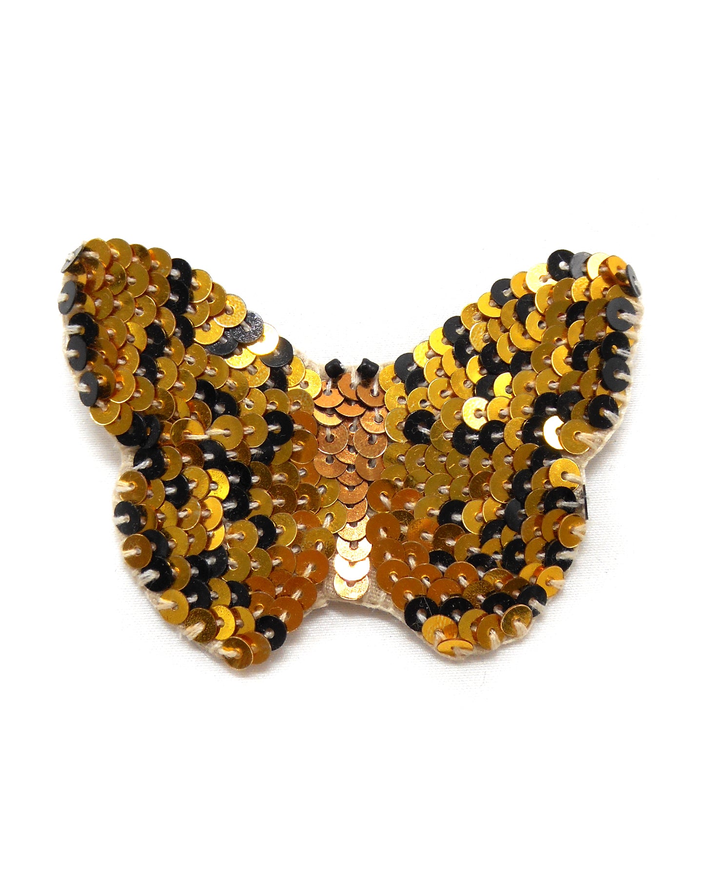 Broche brodée main - PAPILLONS