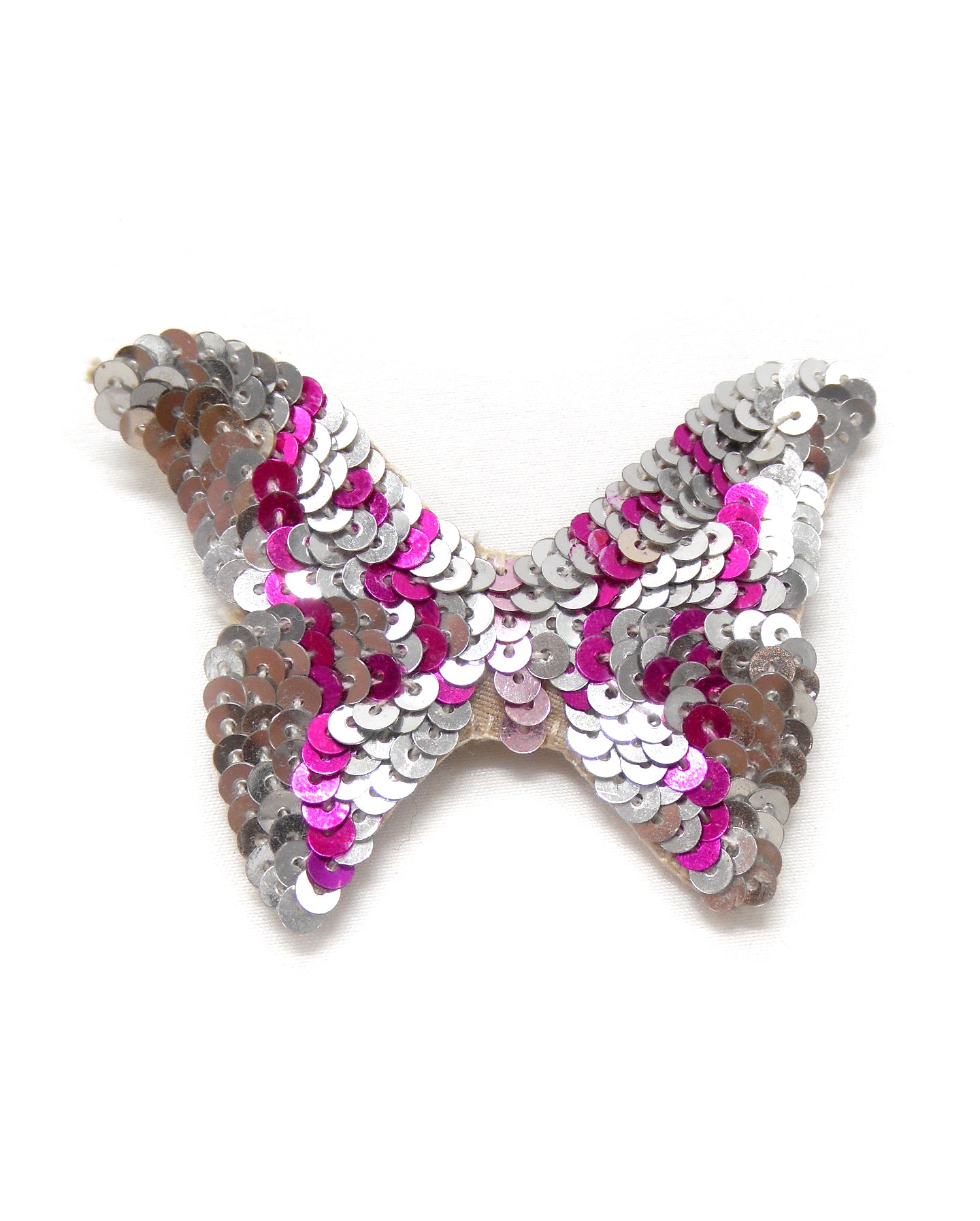 Broche brodée main - PAPILLONS