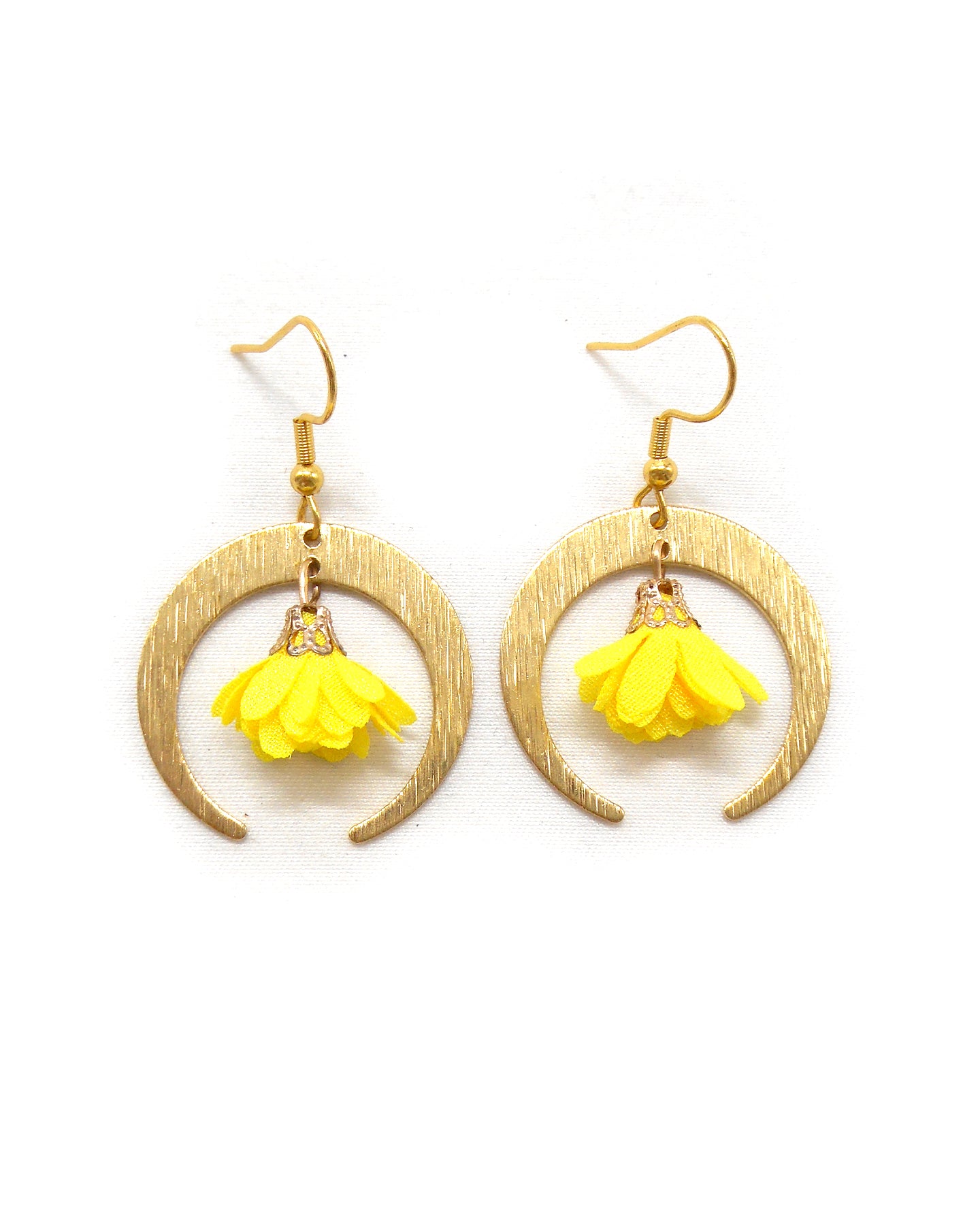 CRESALIE boucles d'oreilles florales