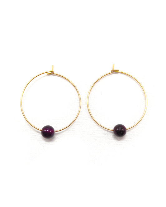 LEA boucles d'oreilles pierres