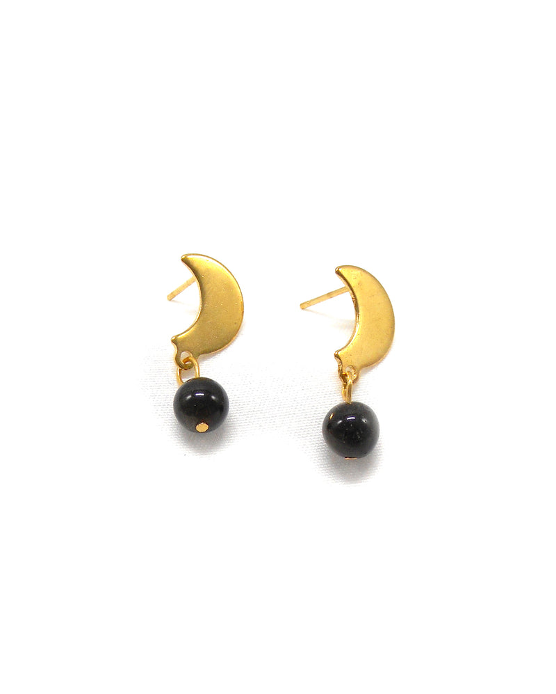 LUNA boucles d'oreilles pierres naturelles