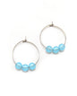 Boucles d'oreilles 3 perles phosphorescentes - LUXA