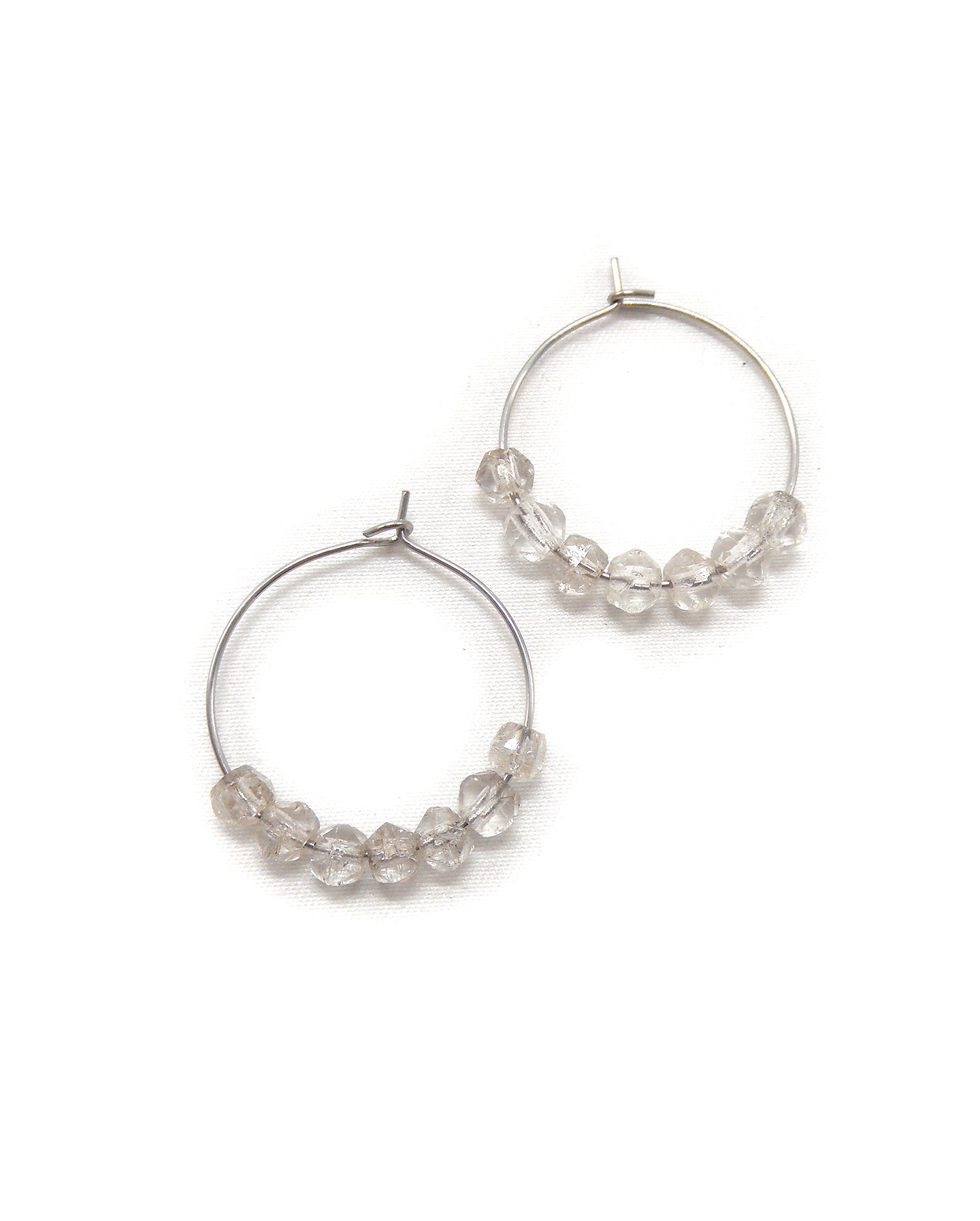 SUSAN boucles d'oreilles cristaux