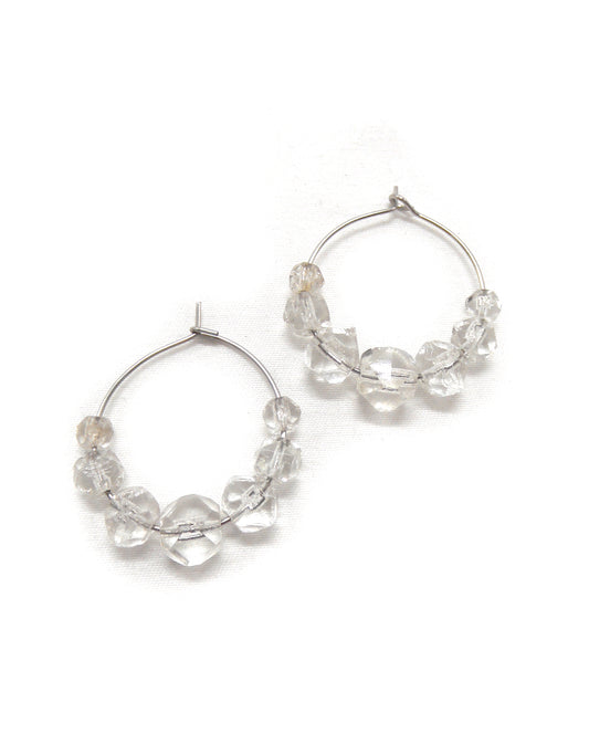 SUZEL boucles d'oreilles cristaux