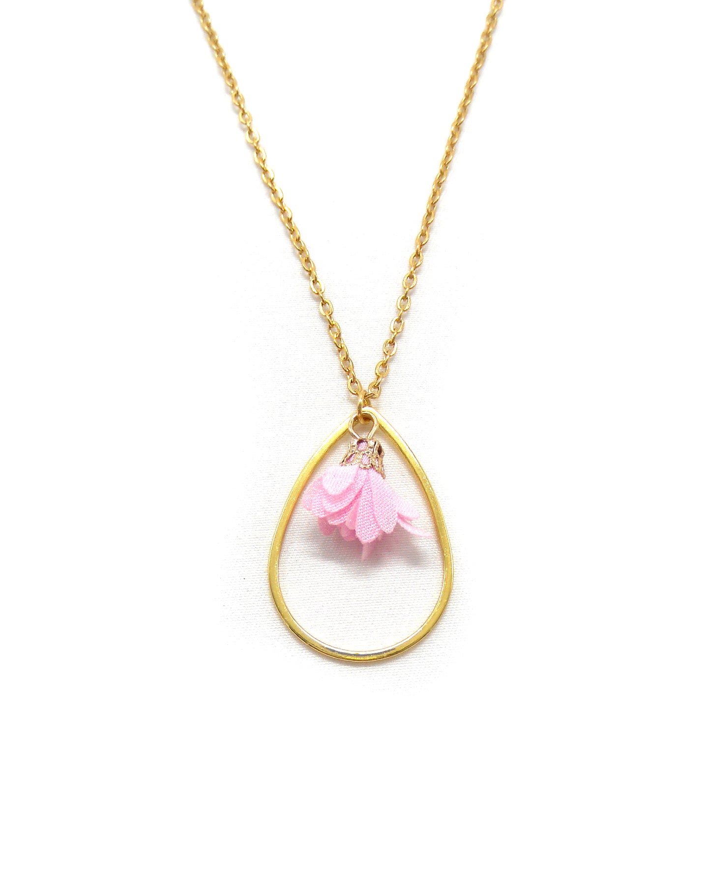 Collier goutte fleur - DOLLY