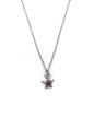 Collier petite étoile et perle pierre naturelle - MABO