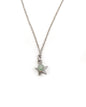 Collier petite étoile et perle pierre naturelle - MABO