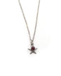 Collier petite étoile et perle pierre naturelle - MABO