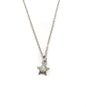 Collier petite étoile et perle pierre naturelle - MABO