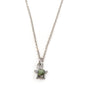 Collier petite étoile et perle pierre naturelle - MABO