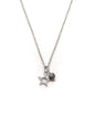 Collier petite étoile et perle pierre naturelle - MABO