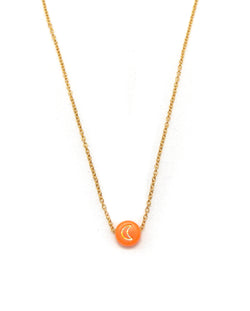 SYM collier perle colorée avec motif fantaisie