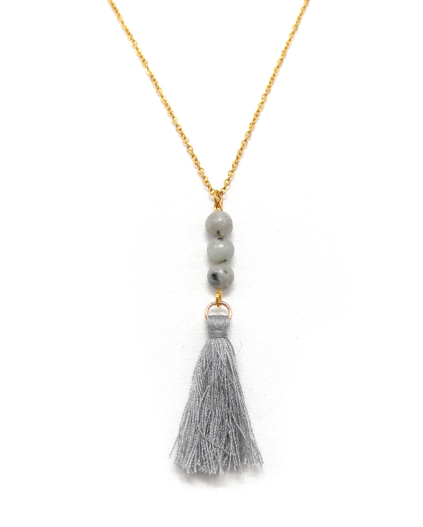 ZEN collier bohème et pierres naturelles