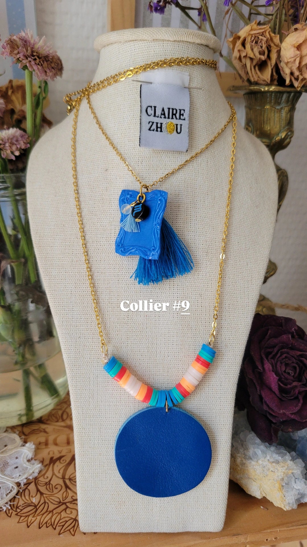 Colliers modulables court/long MERVEILLEUSES, bijoux originaux et uniques 2026 ✨️