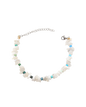 Bracelet pierres de lune / rocailles - ISAURE