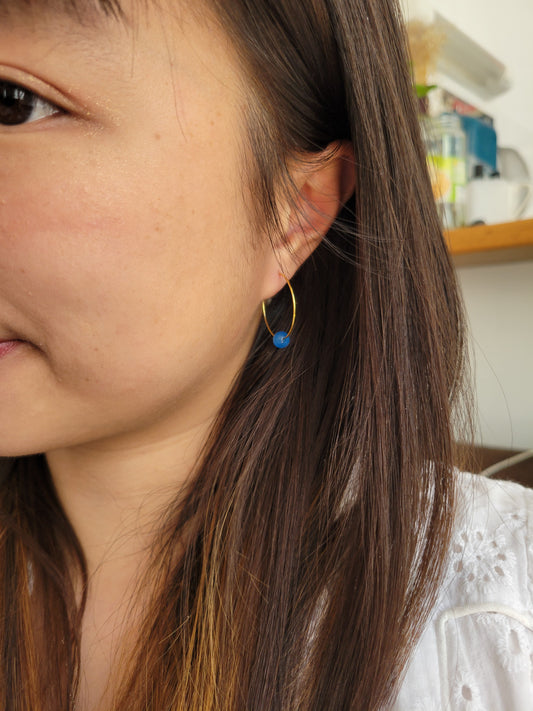 Boucles d'oreilles phosphorescentes - LUX