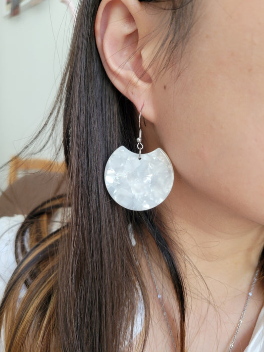 Boucles d'oreilles résine vintage - ADELE/CATHERINE/CLAUDIA/ISABELLE