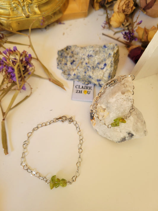 Duo de bracelets maman/bébé, fait main sur-mesure personnalisés