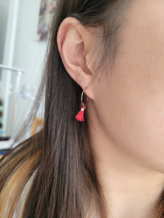 Boucles d'oreillesmini créoles mignonnes - CALIE/CALA